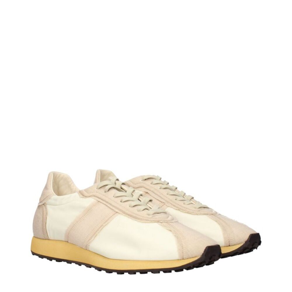The Row Beige Fabric Athletic Men's Sneakers - Picture 2 of 5